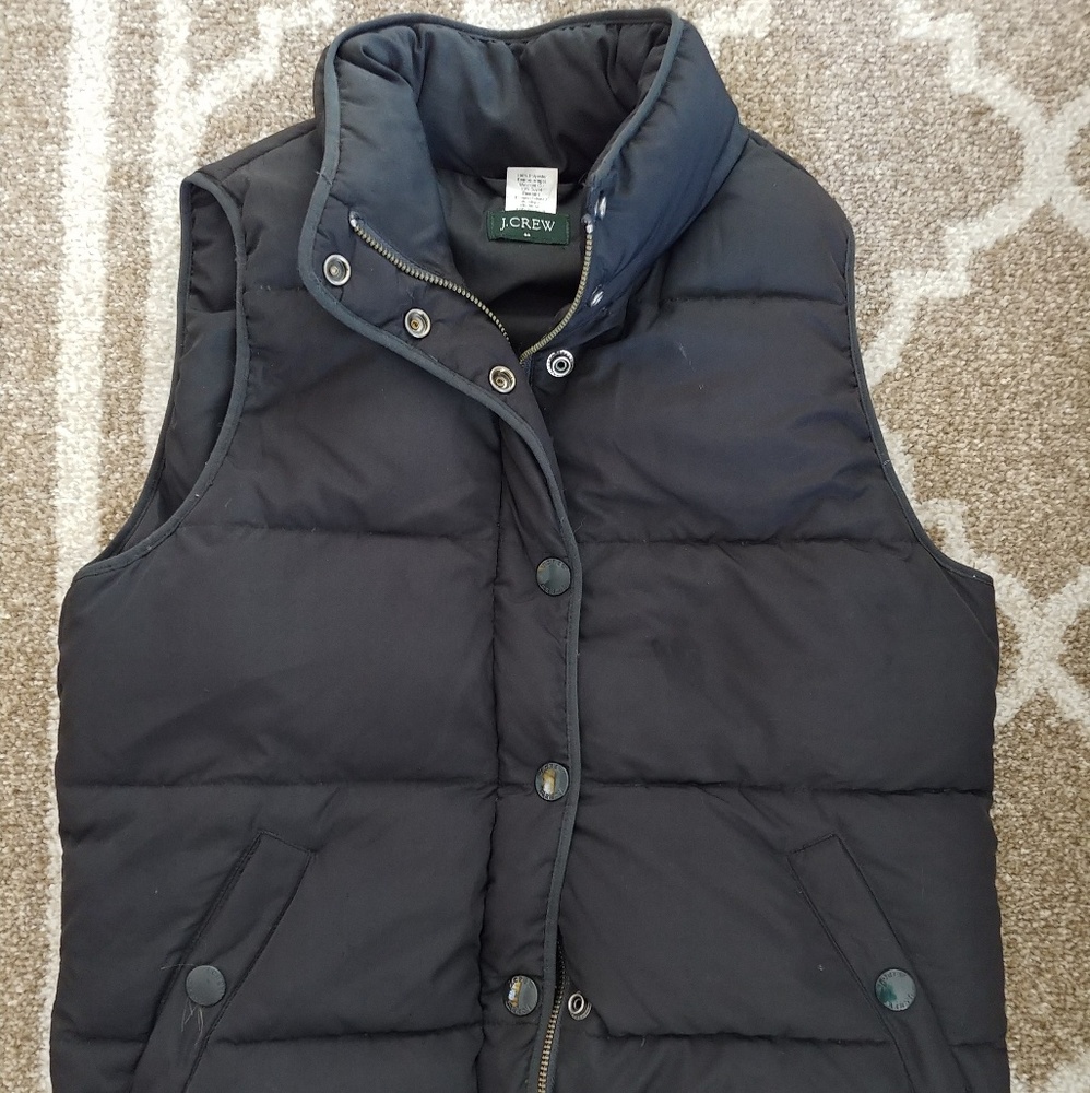 J. Crew XS women's puffer vest